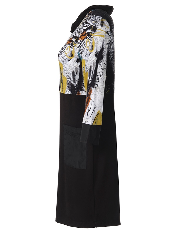 Dolcezza Kleid Safari Escape side